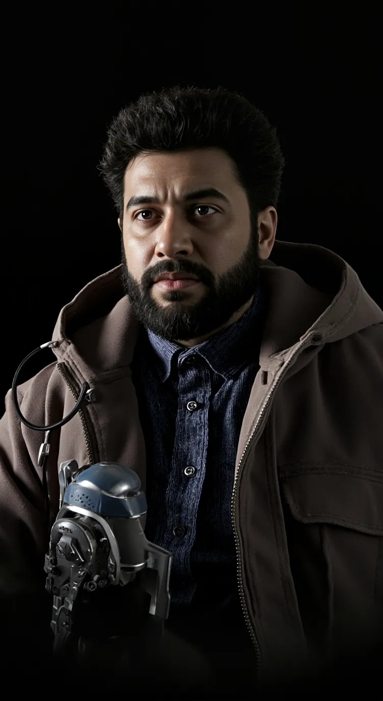 ai character: STOP SCROLLING! background