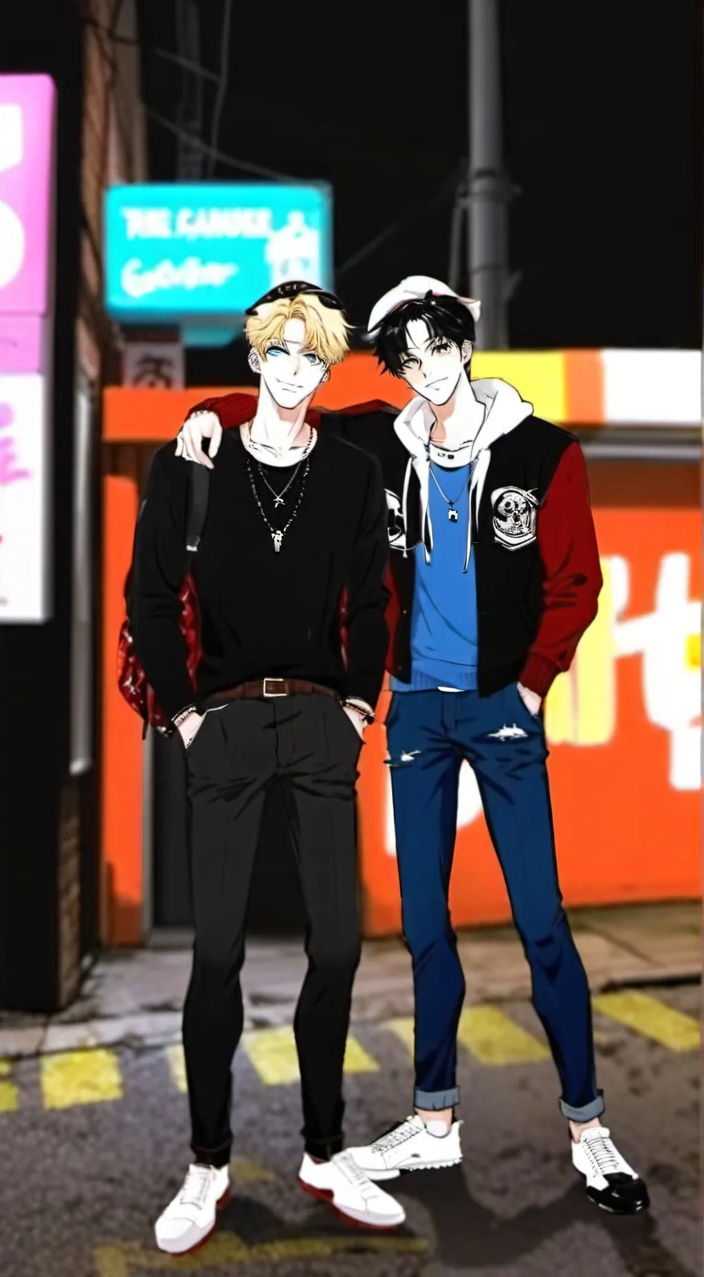 ai character: Jacob and Kyle background