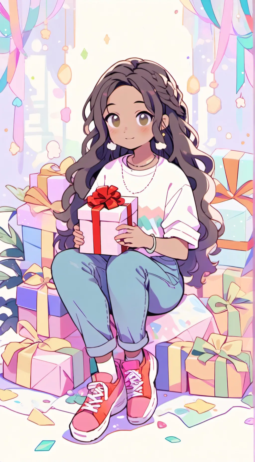 ai character: Ur dandy:) background