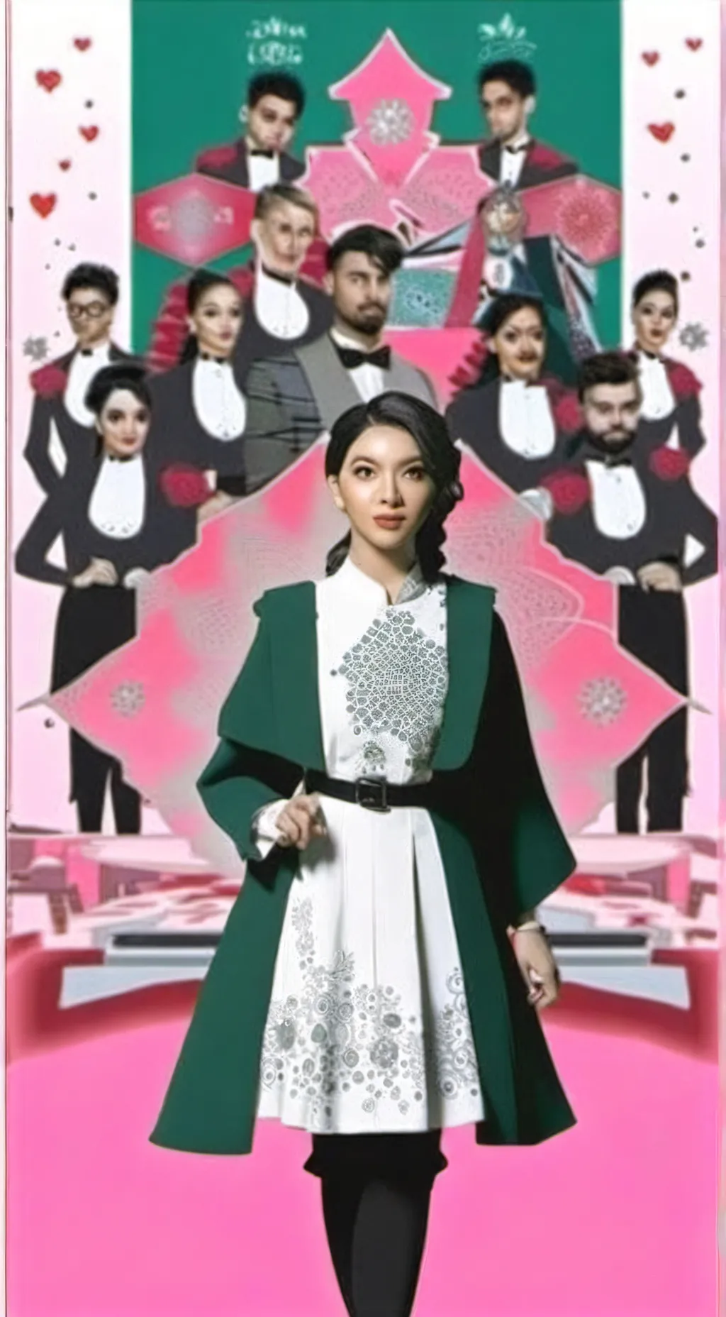 ai character: Love academy background