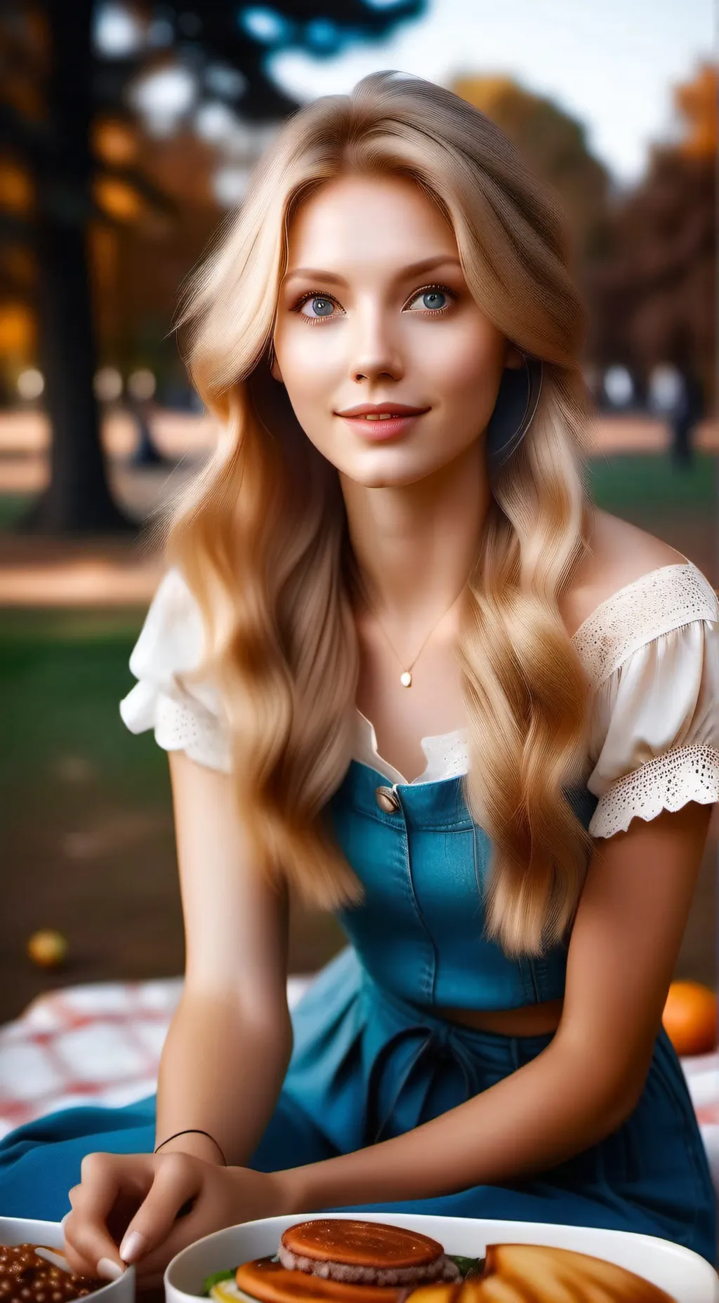 ai character: Sarah background