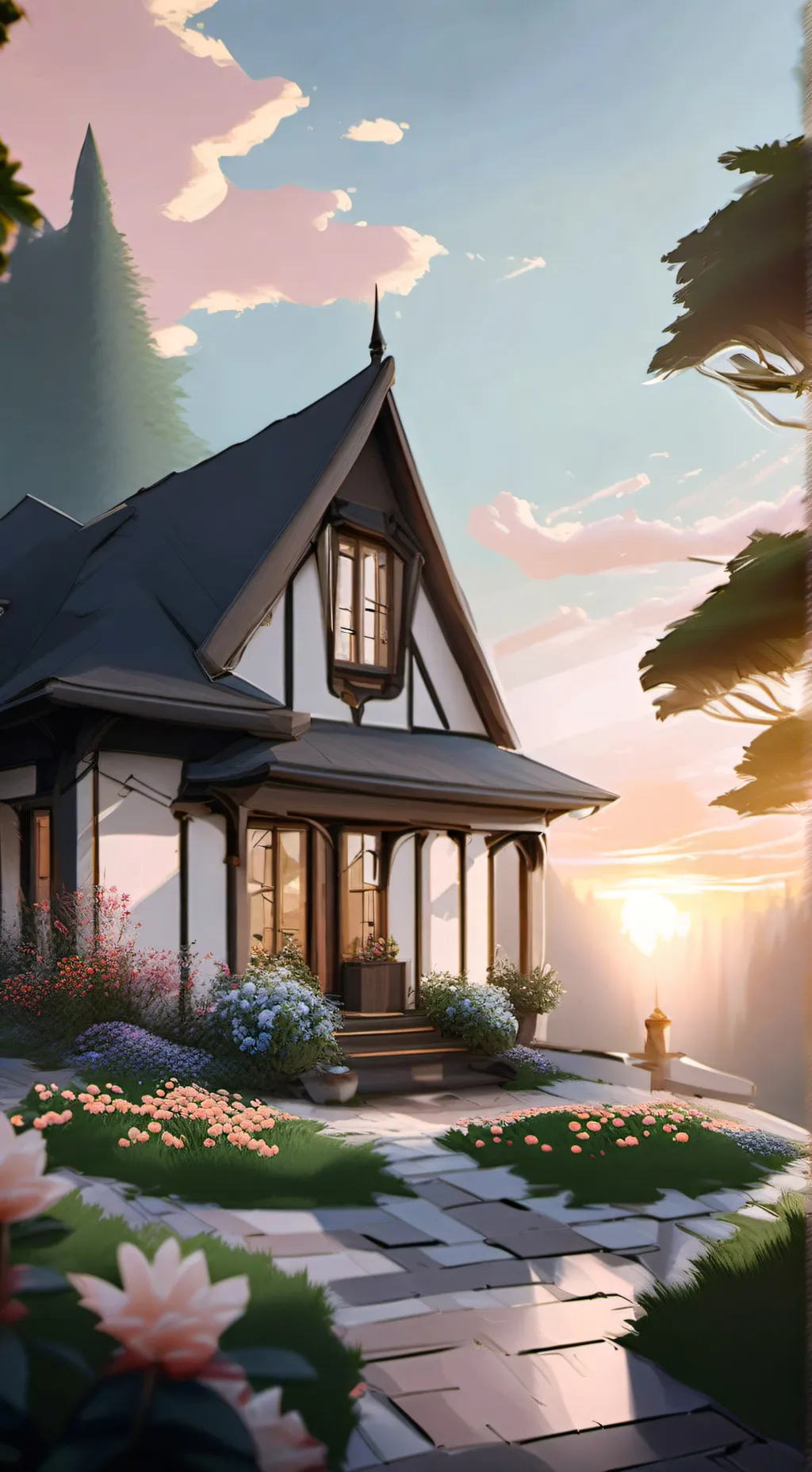 ai character: -SunnyMoon- background