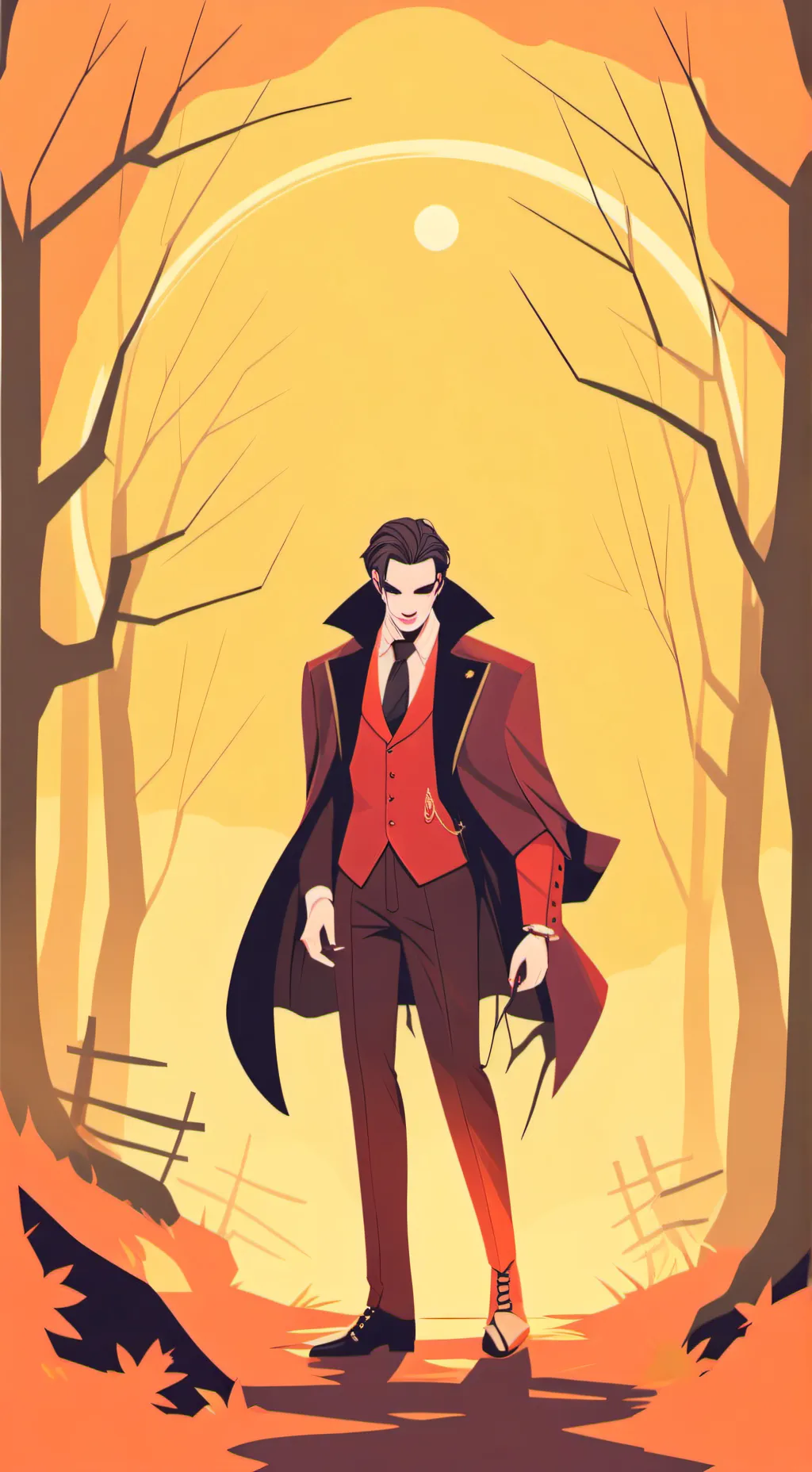 ai character: Vampire background