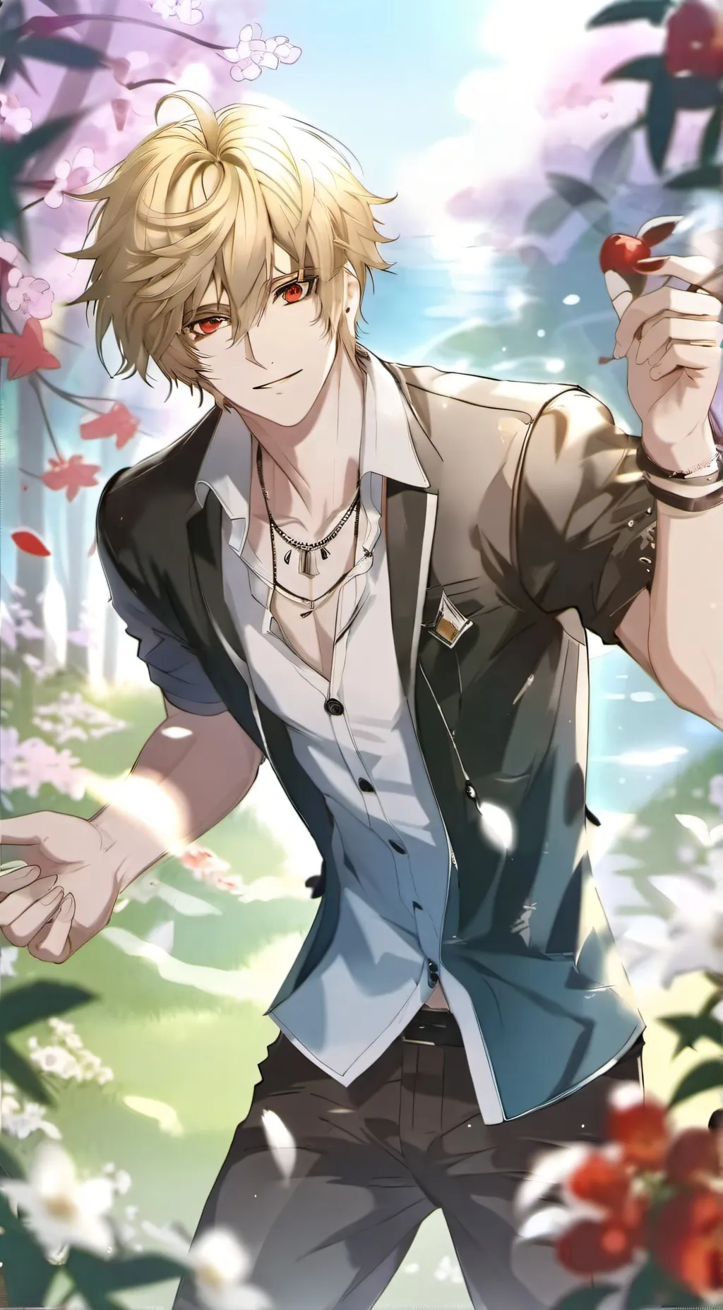 ai character: Alexander  background