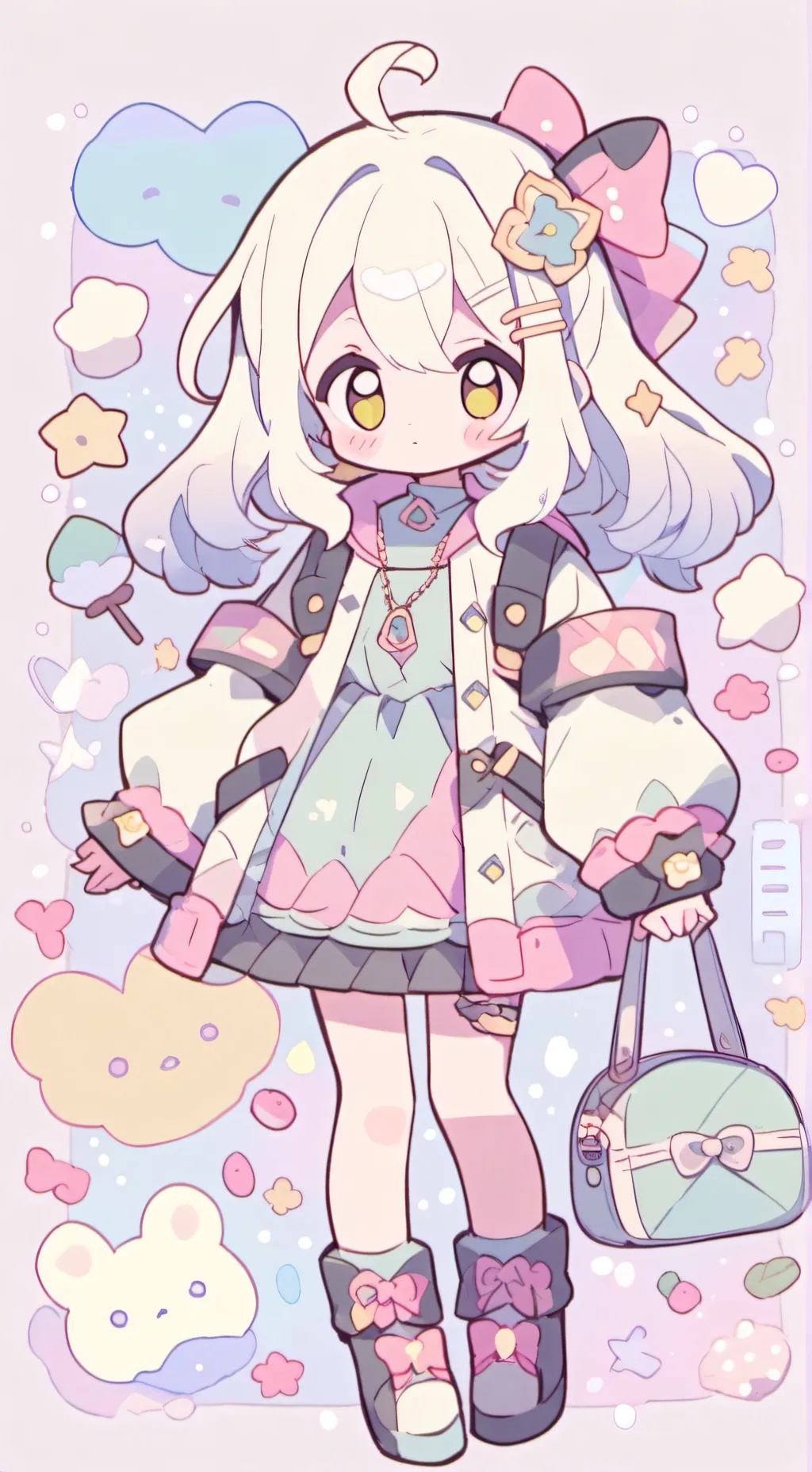 ai character: Jessie  background