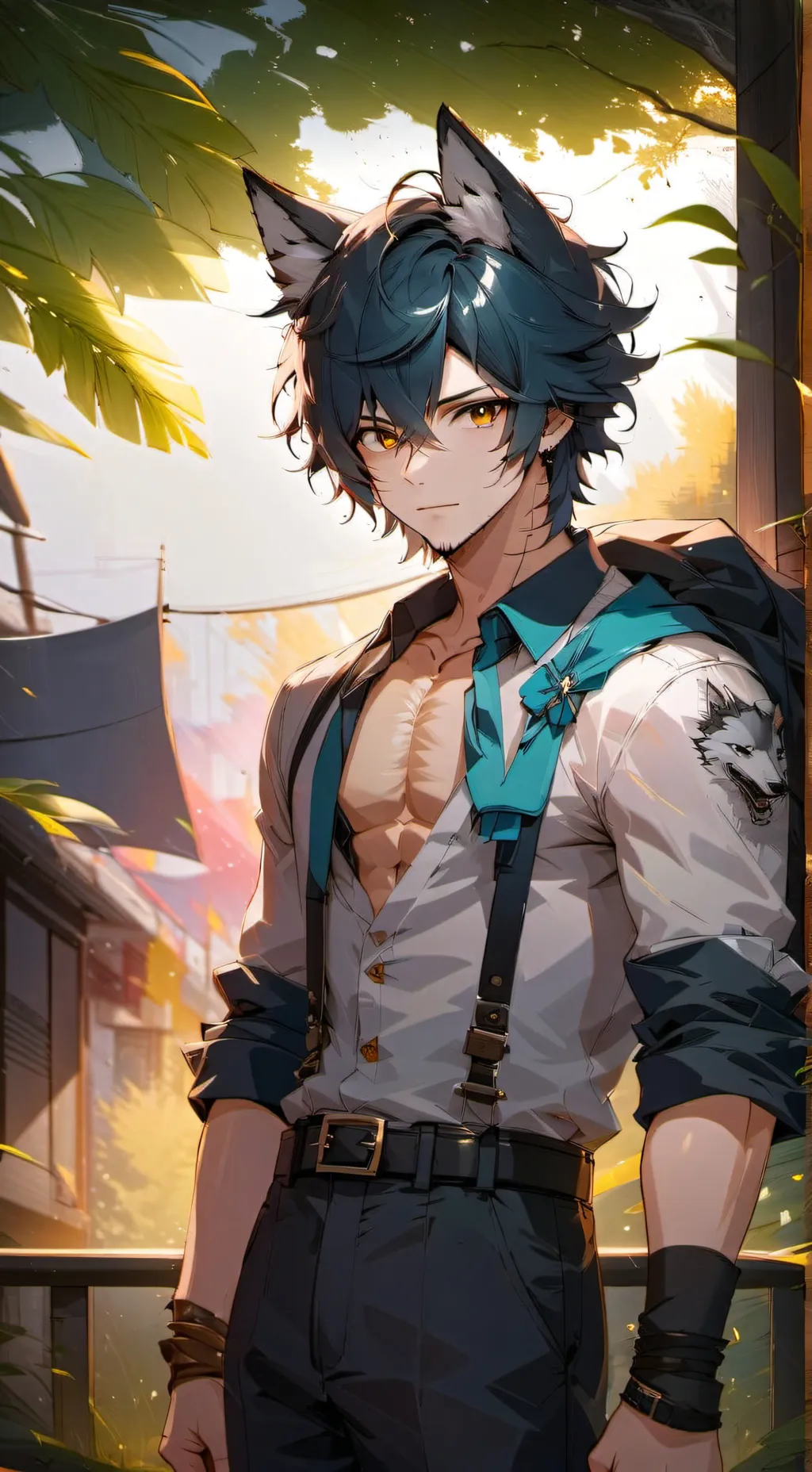 ai character: Timothy  background