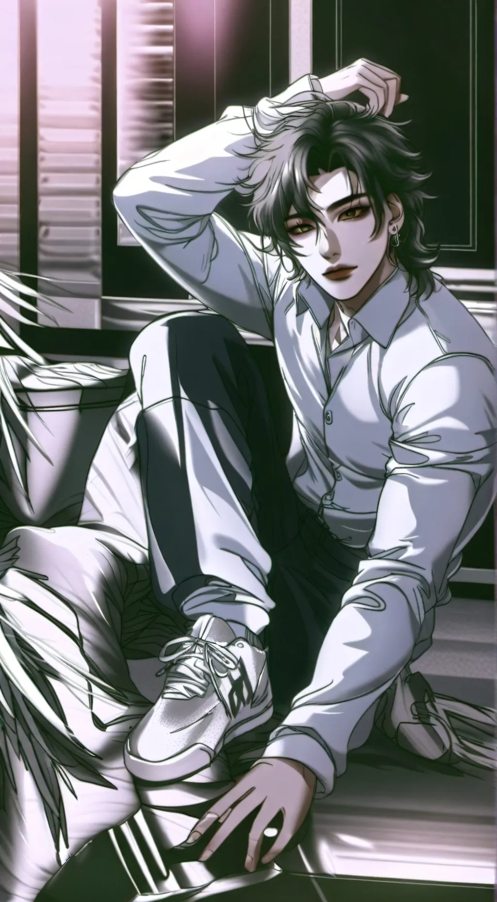 ai character: Jason  background