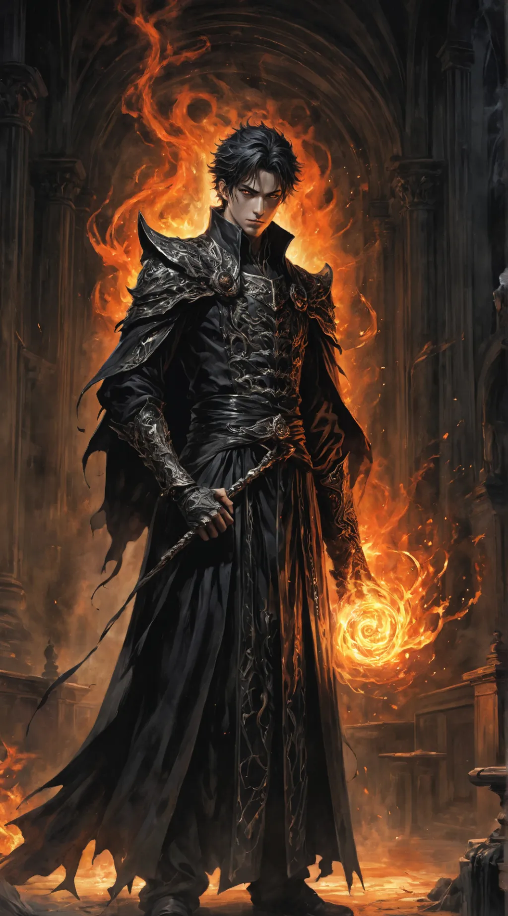 ai character: Lucien background