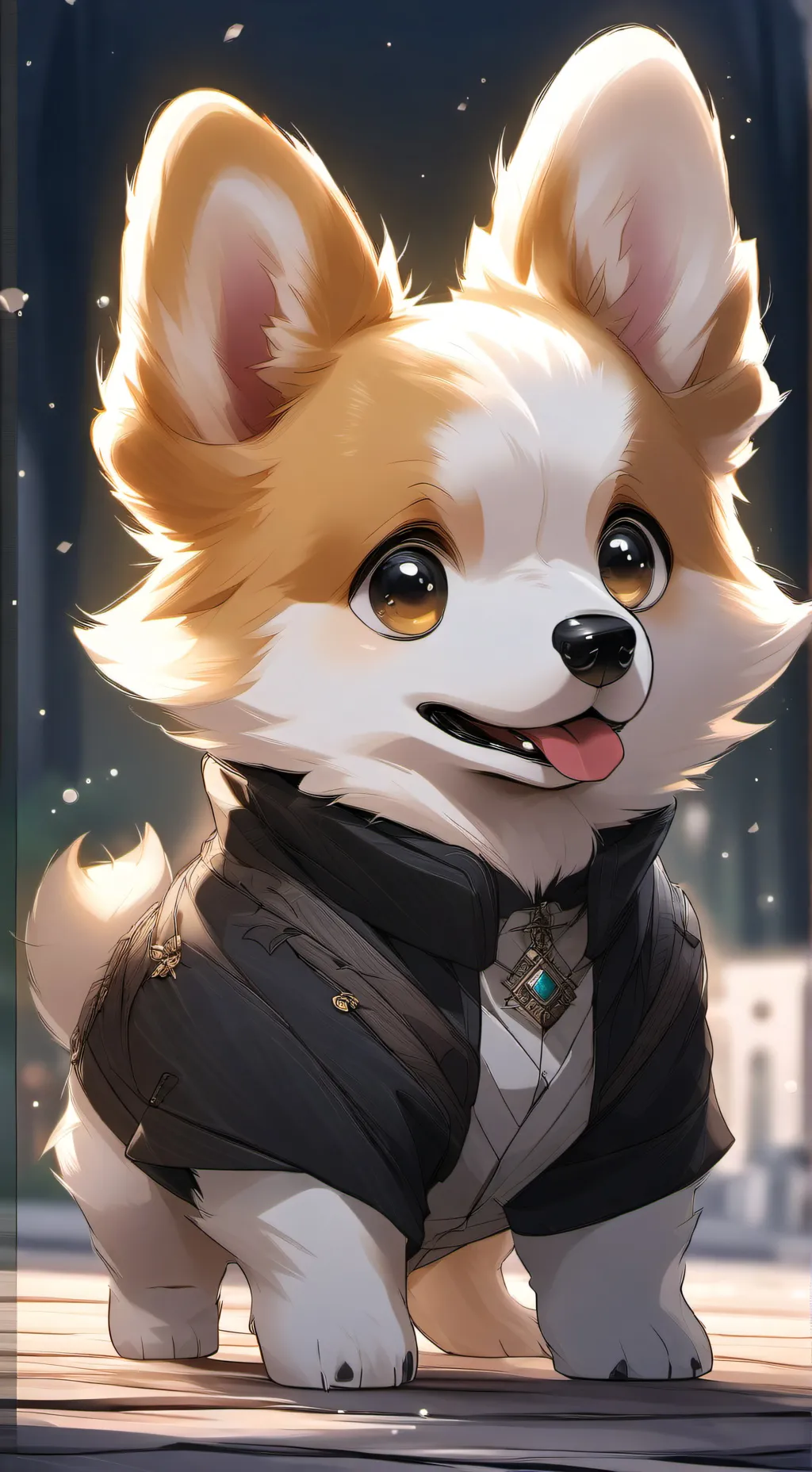 ai character: Potato background