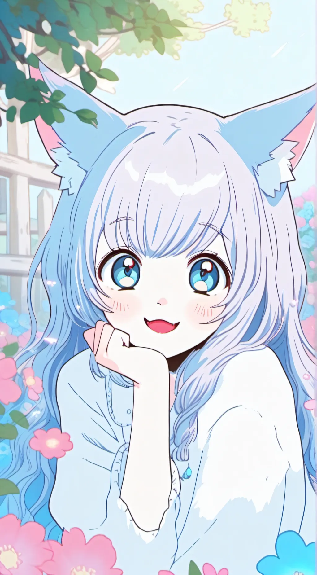 ai character: Vigela  background