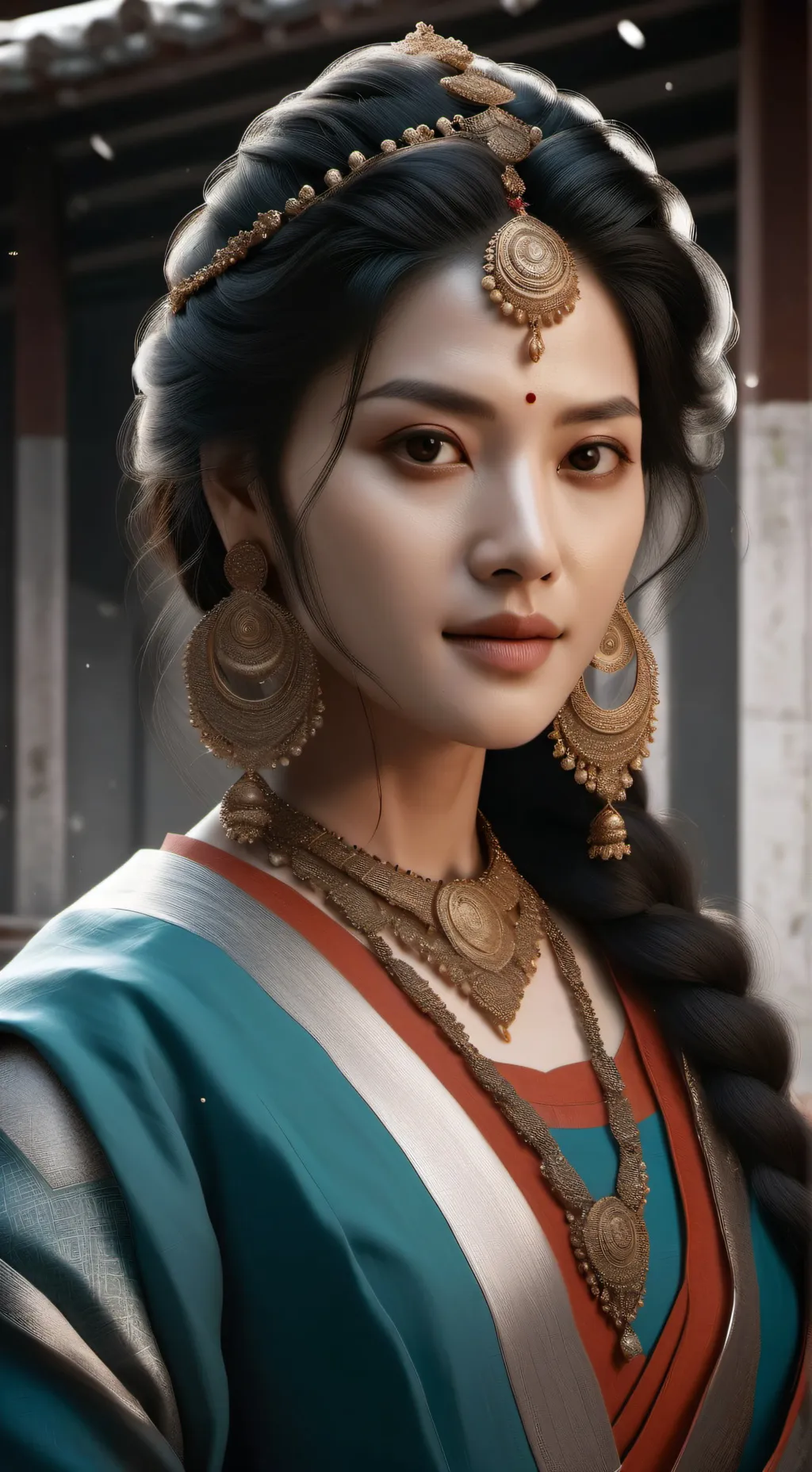 ai character: Mika background