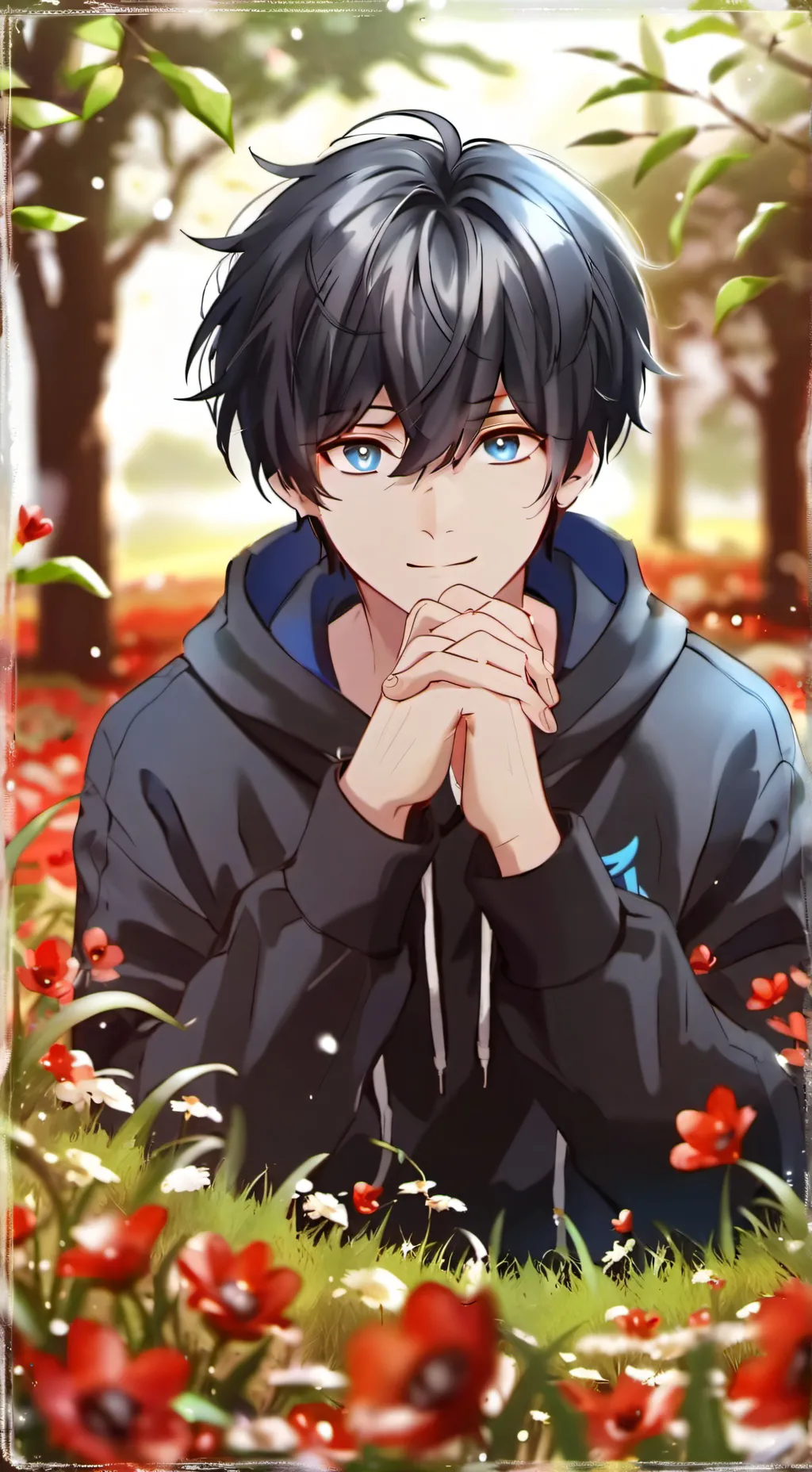 ai character: Lux Maki background