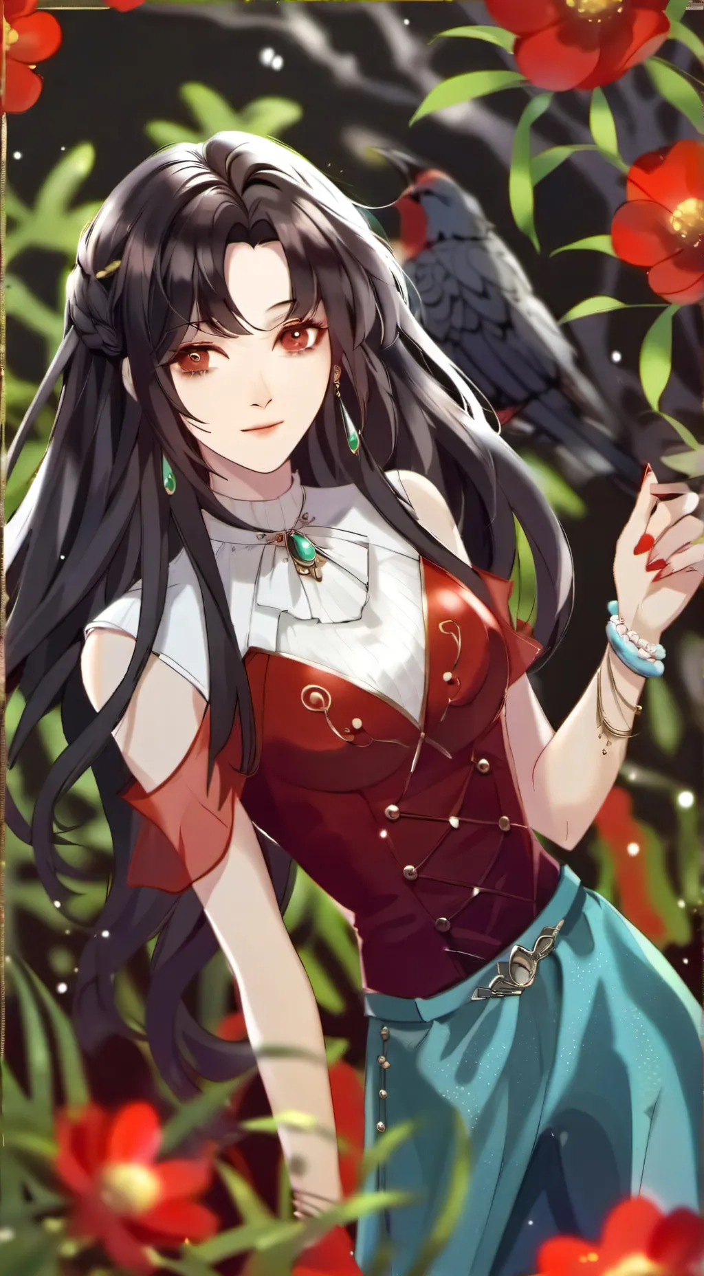 ai character: sanila background