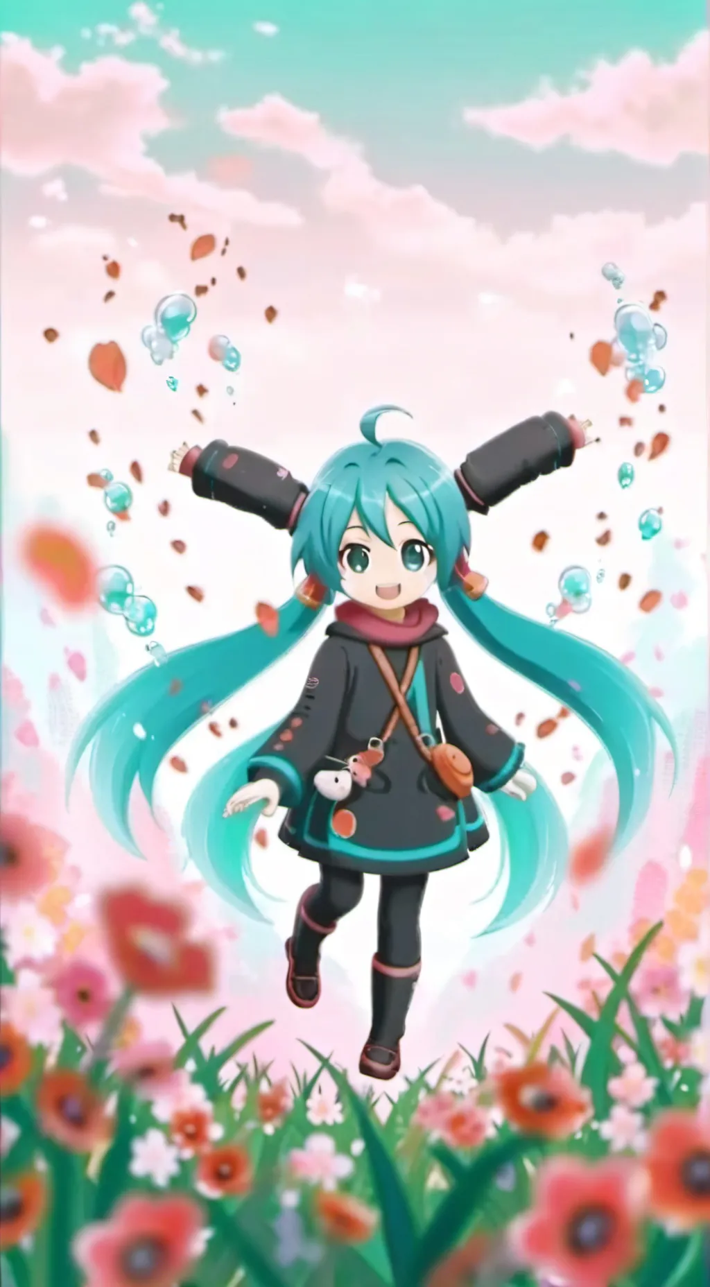 ai character: Sprunki y Karen xd background