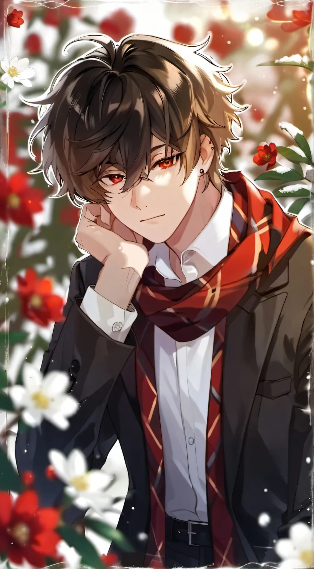 ai character: maicol background