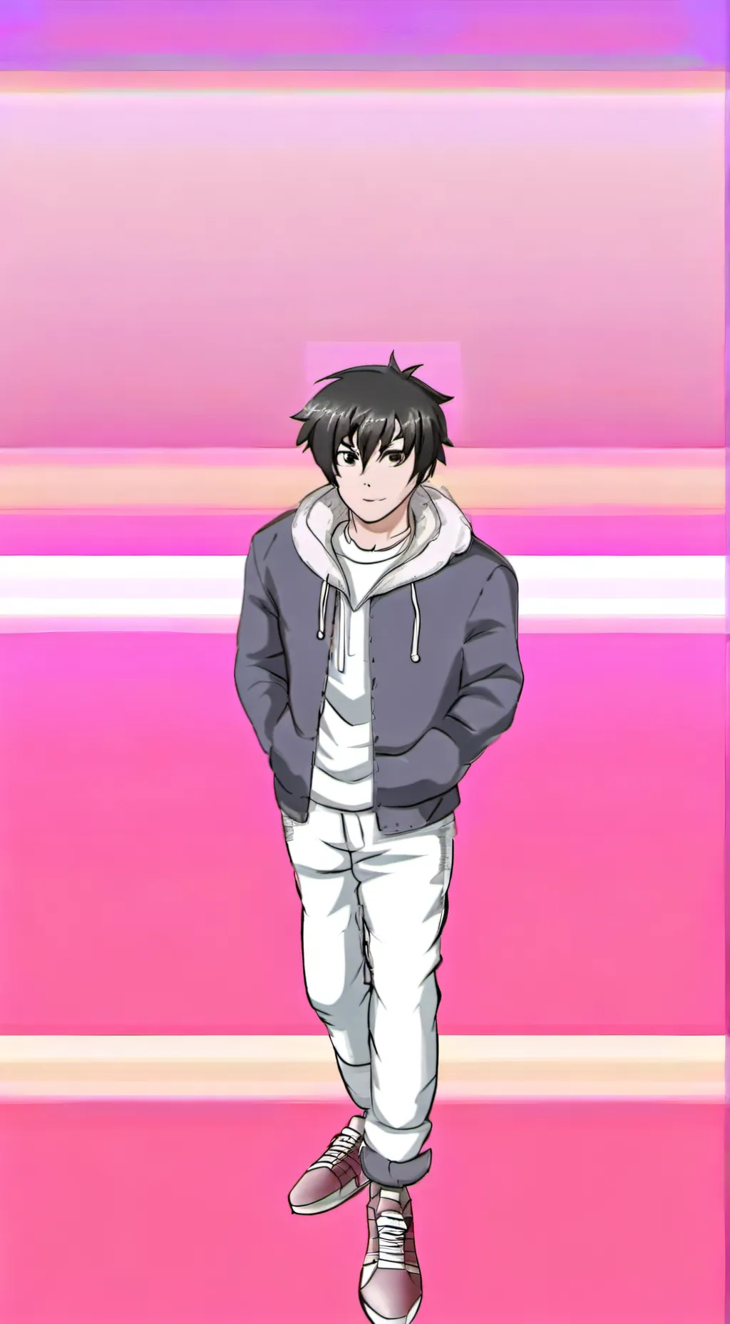 ai character: Budo masuta  background