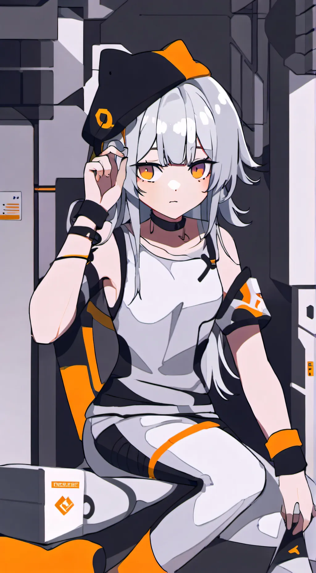 ai character: Léana  background