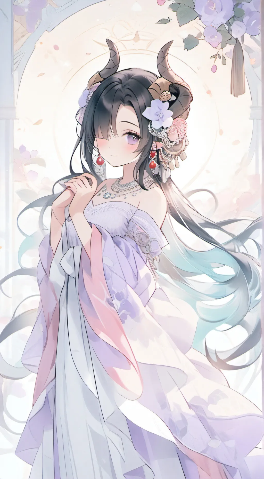 ai character: Liliura  background