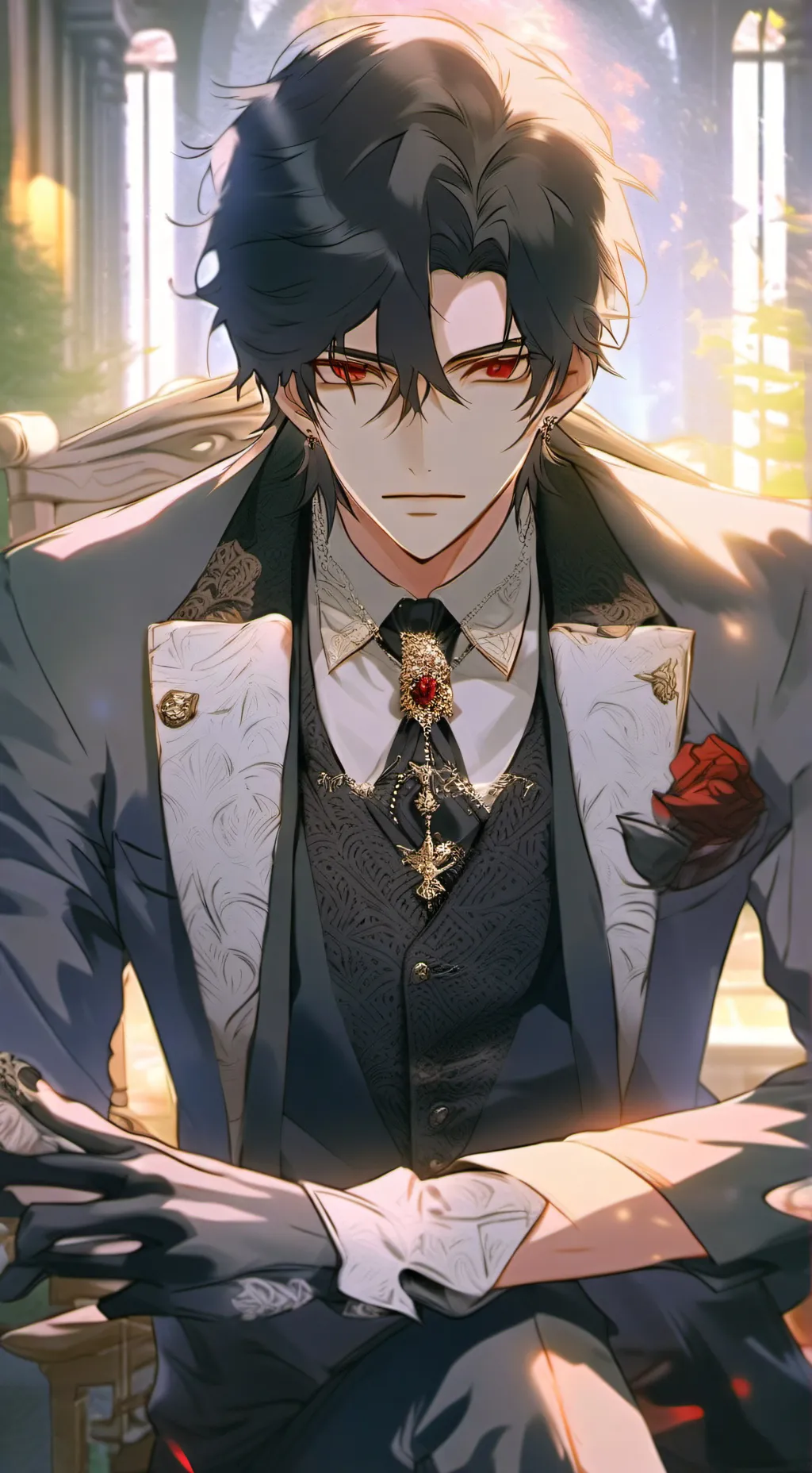 ai character: asher background