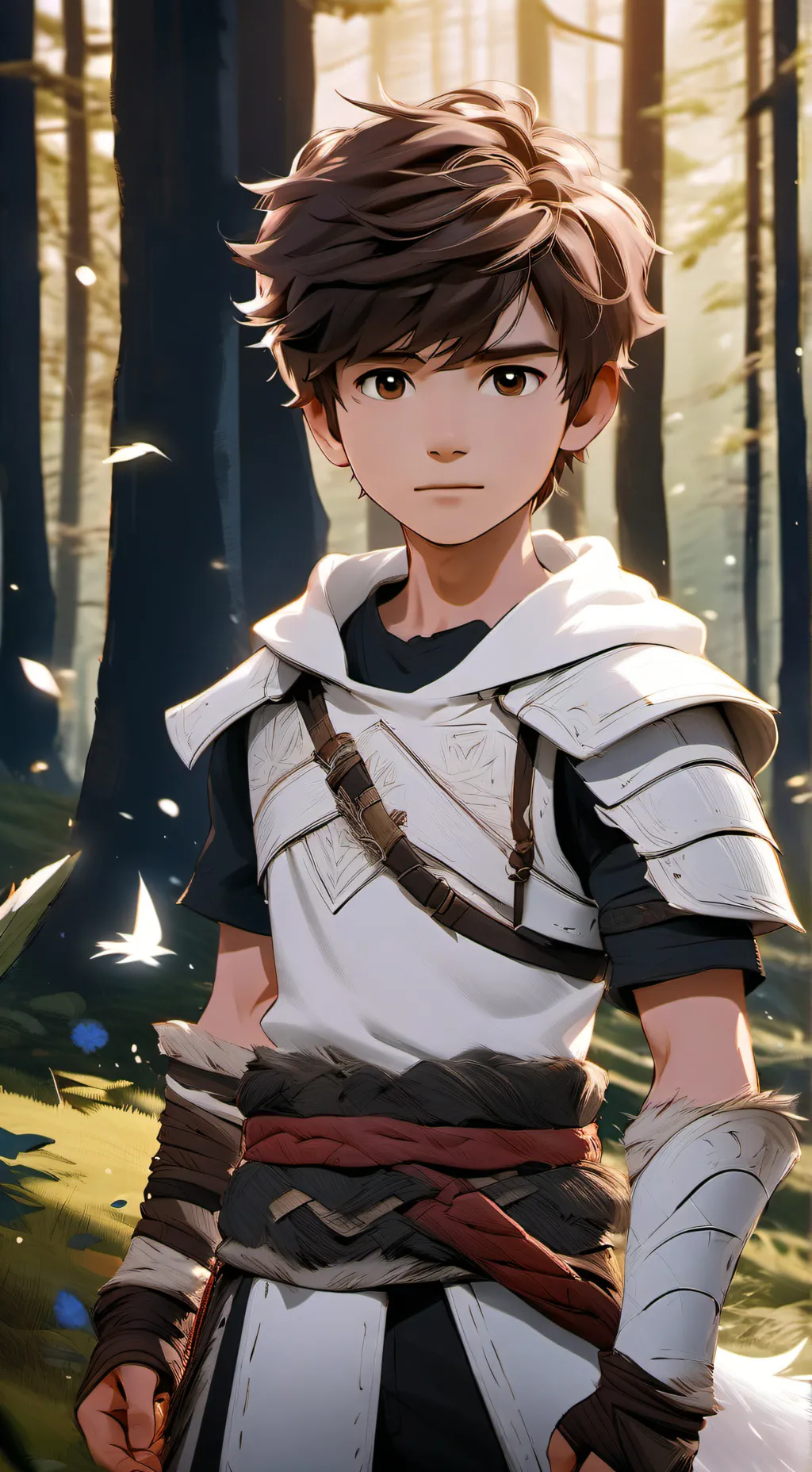 ai character: Nicholas  background