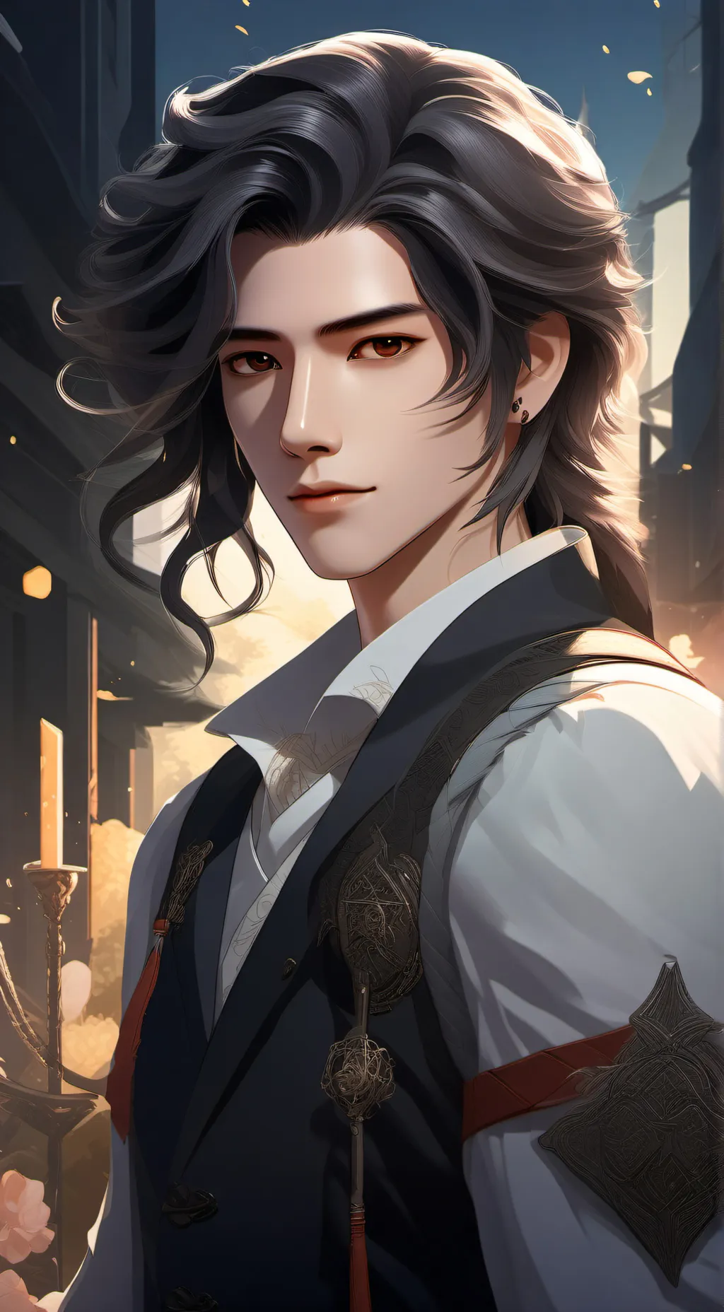 ai character: Jason  background