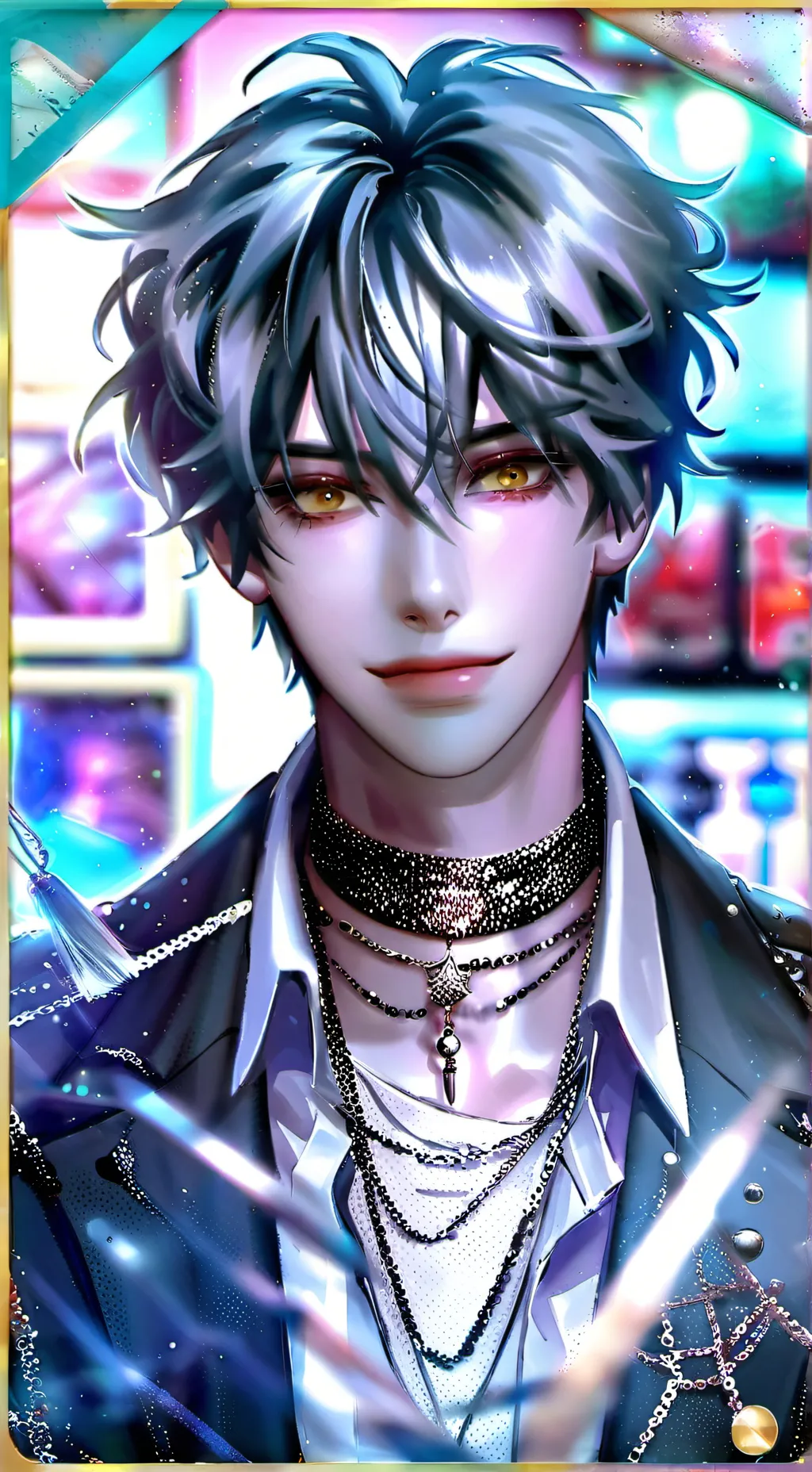 ai character: Catnip Comedian background