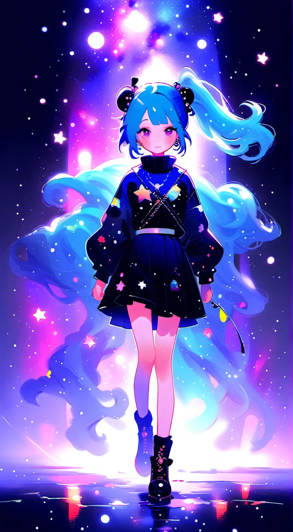 ai character: Rin background