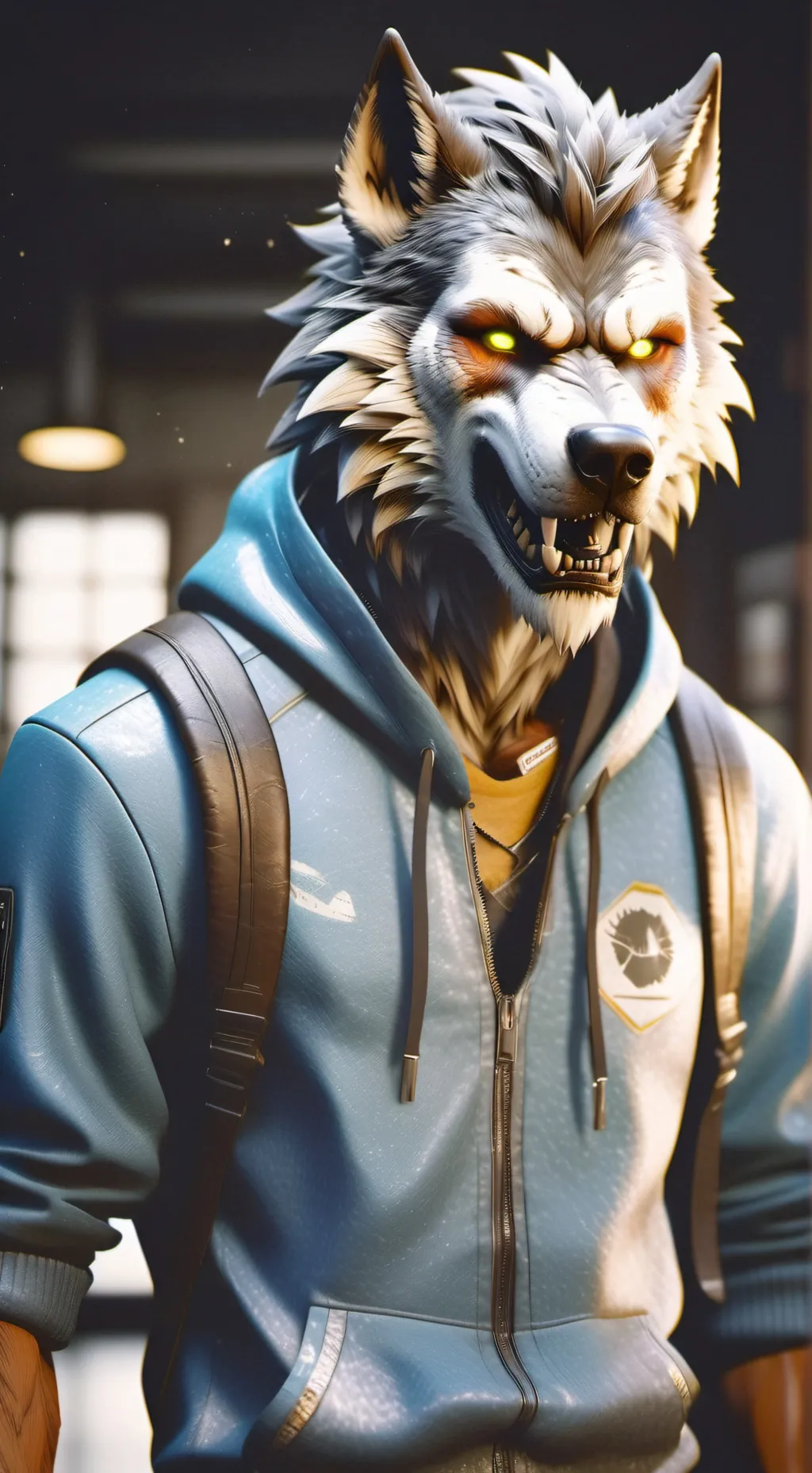 ai character: Lunarik background