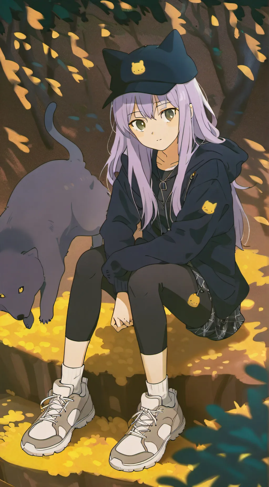 ai character: Nora Adams  background