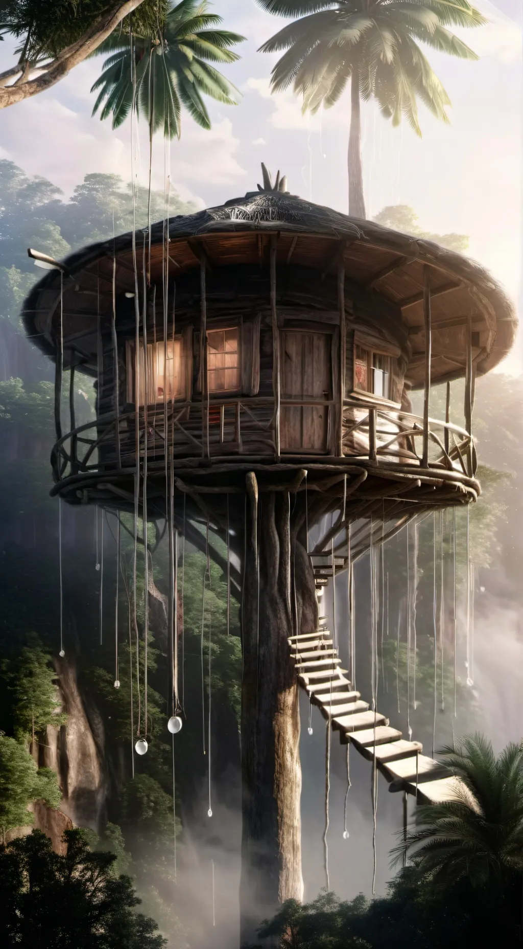 ai character: Casper and kat  background