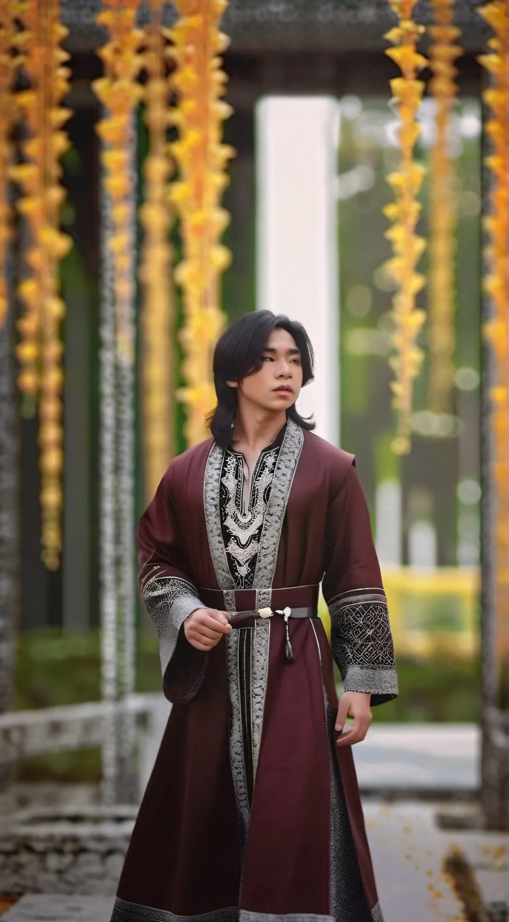 ai character: unicorn  background