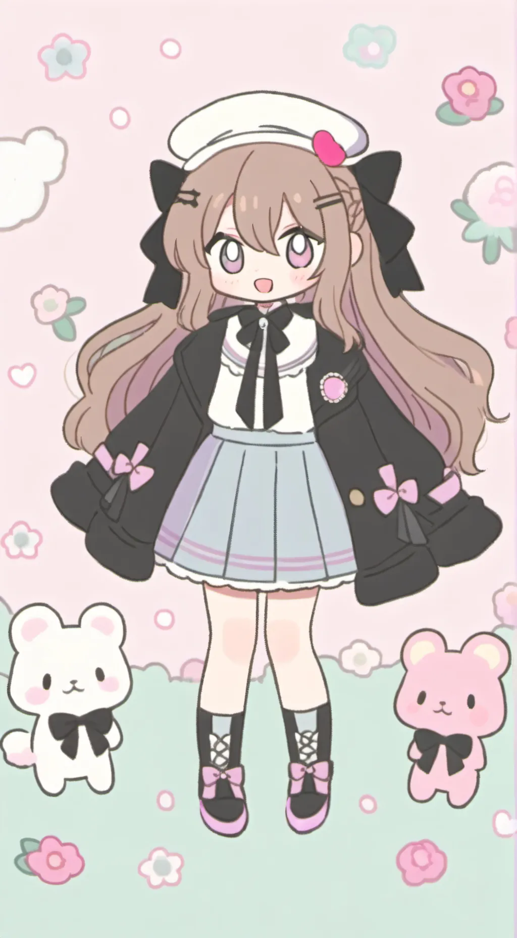 ai character: ♡mika♡  background