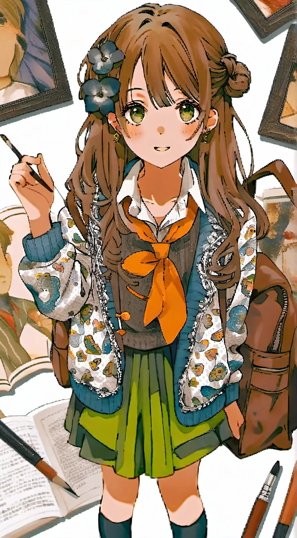 ai character: Roxi background