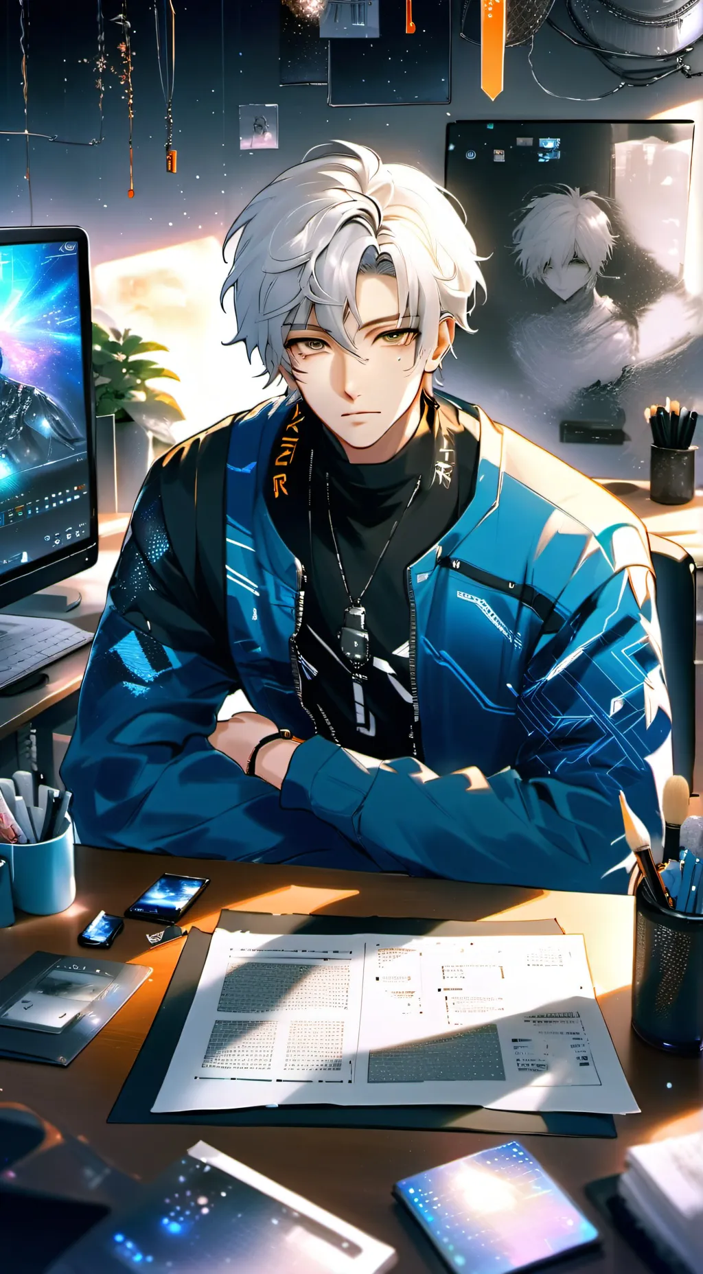 ai character: Noah, the Homebody Bot background