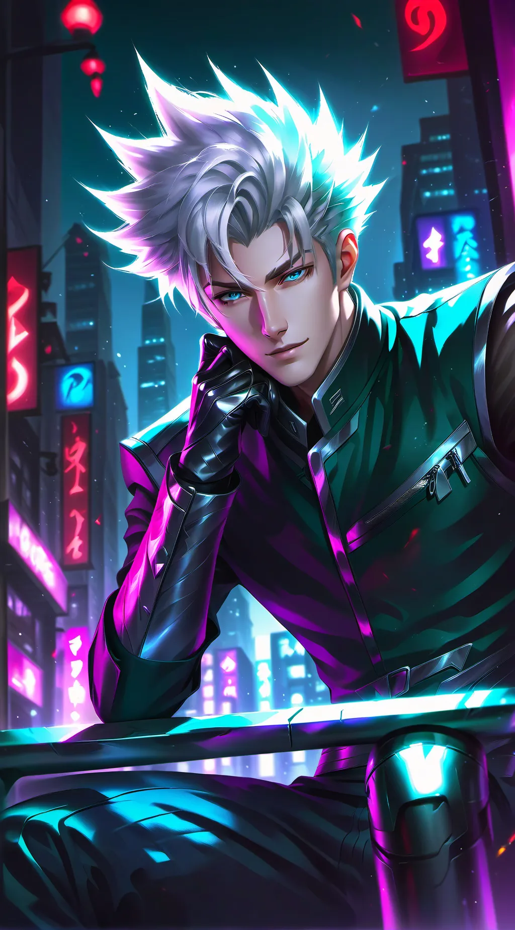 ai character: Gojo background