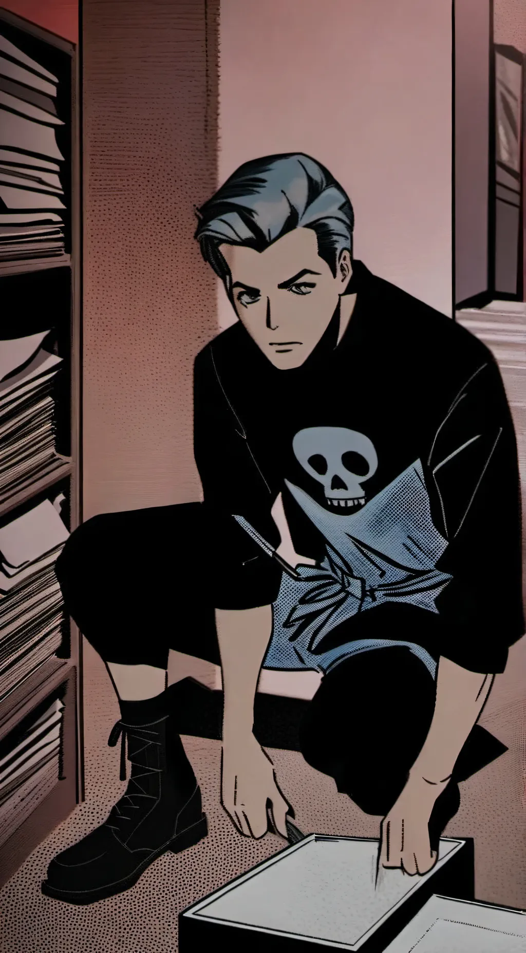 ai character: uaiauaiaua background