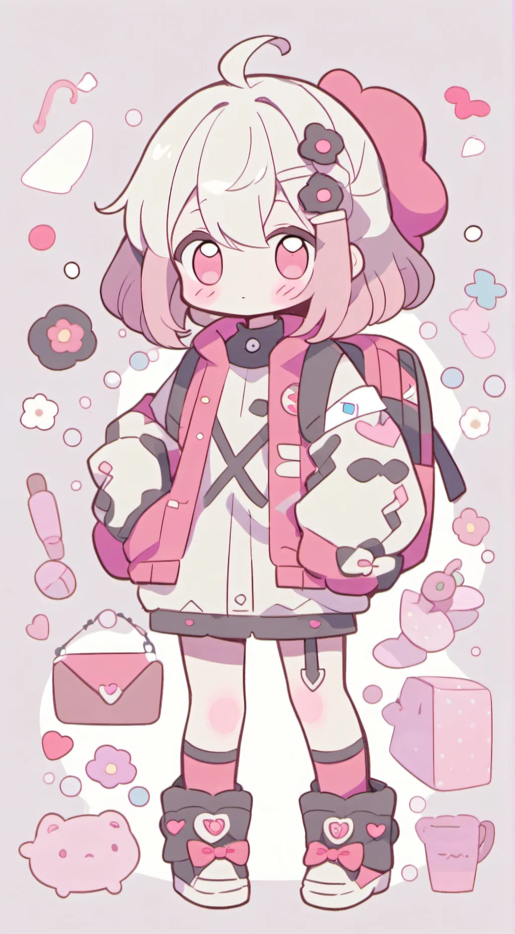 ai character: HEARTRIS background