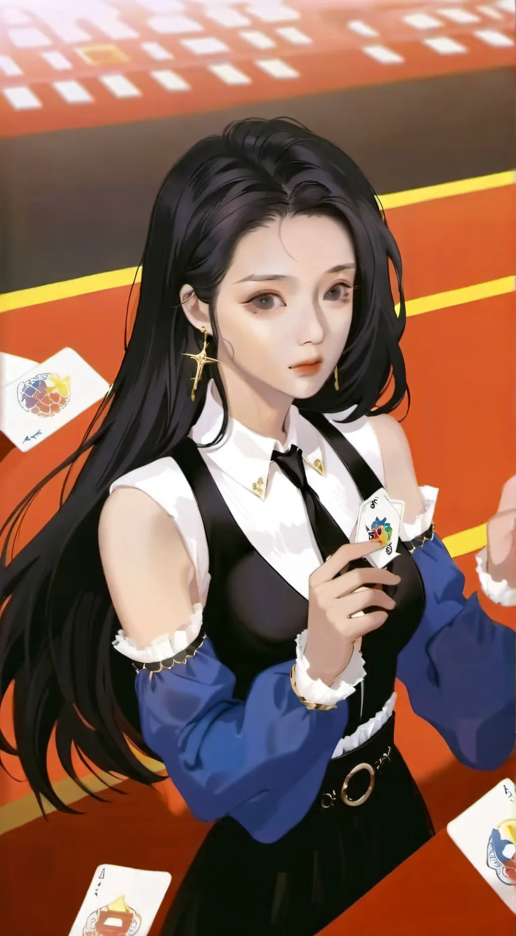 ai character: Skyye background