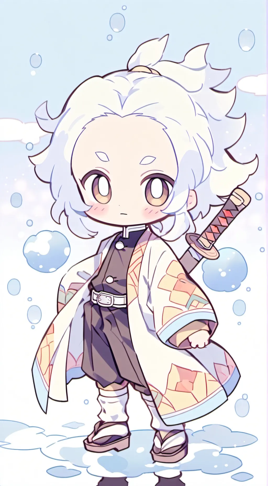 ai character: akaza background