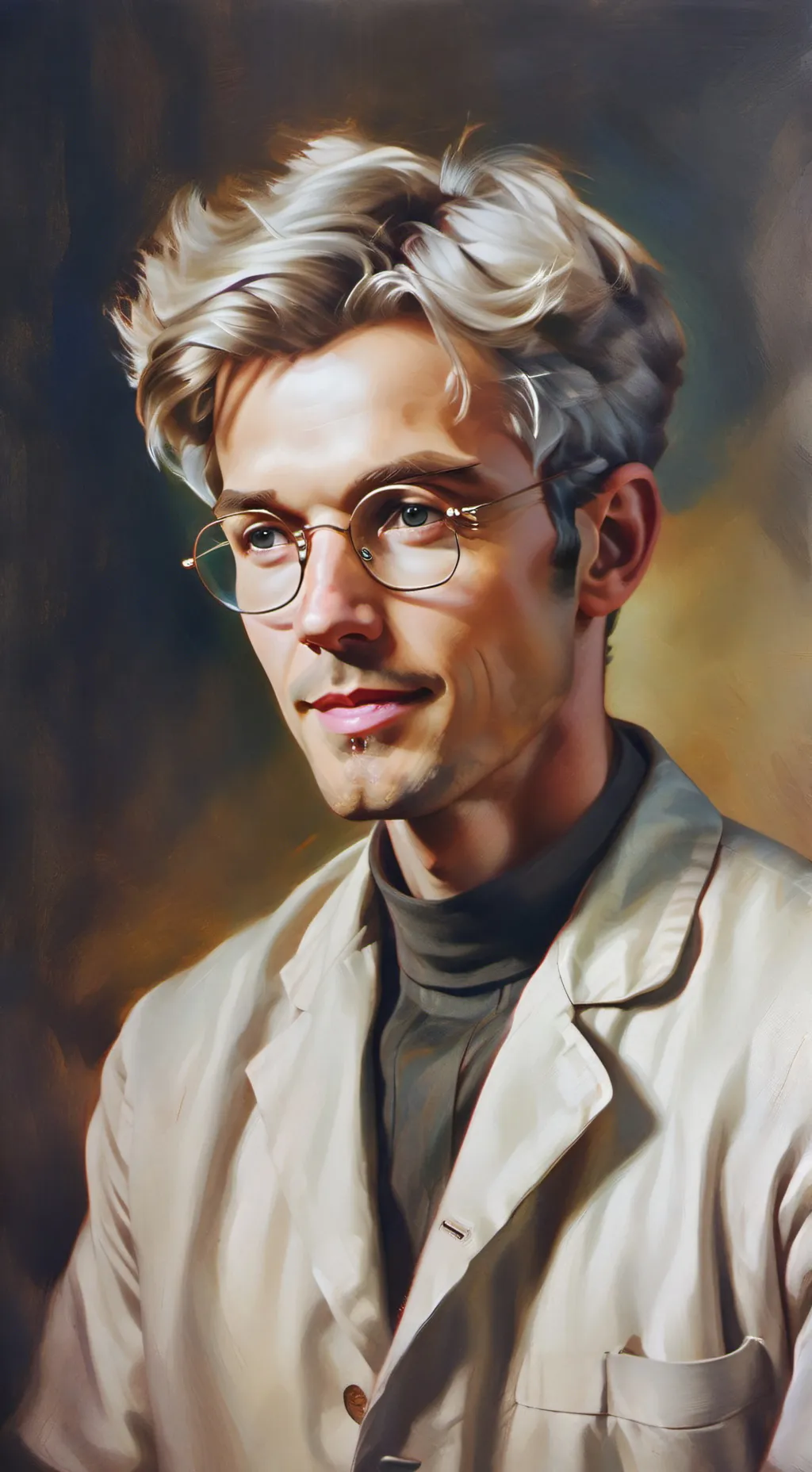 ai character: Dr Ryan ￼ background