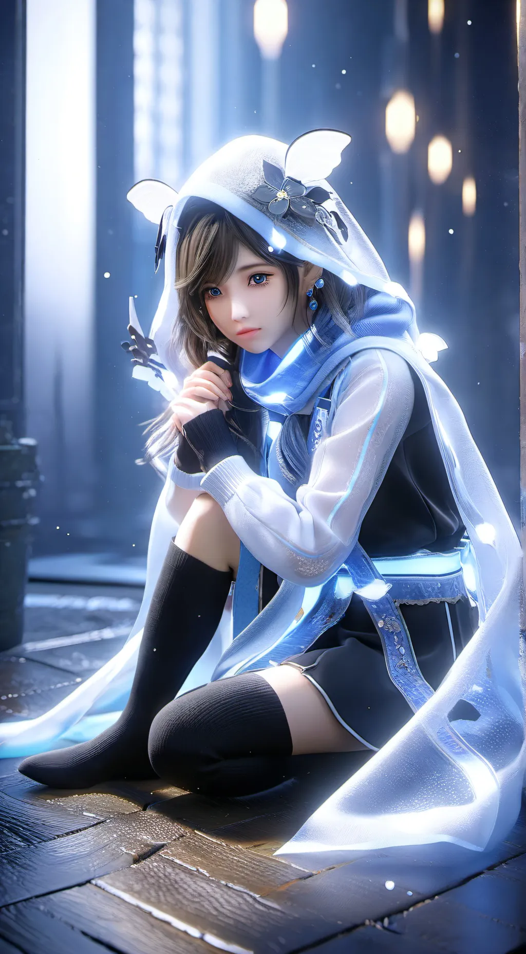 ai character: mi luna background