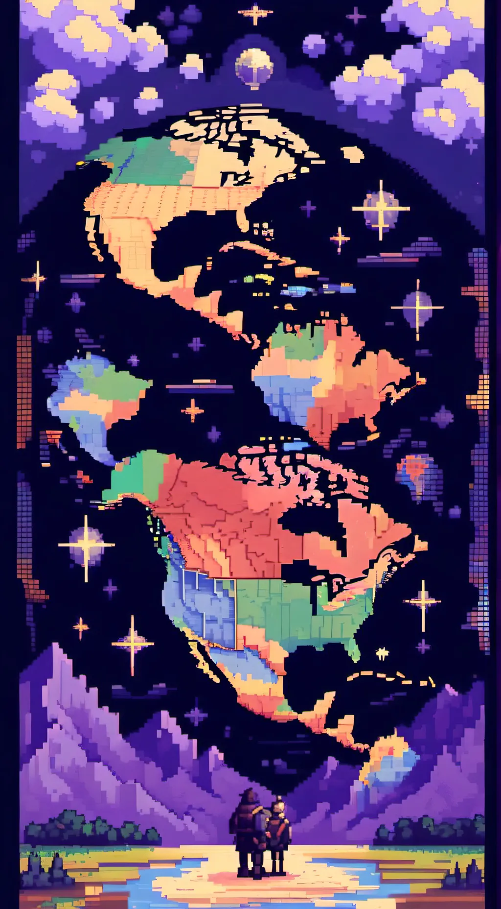 ai character: ☆TRAVEL☆ background