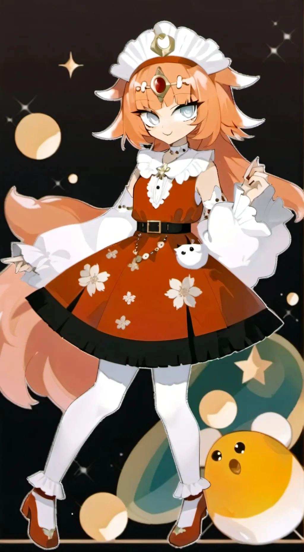 ai character: 🦊MIRAI🦊 background