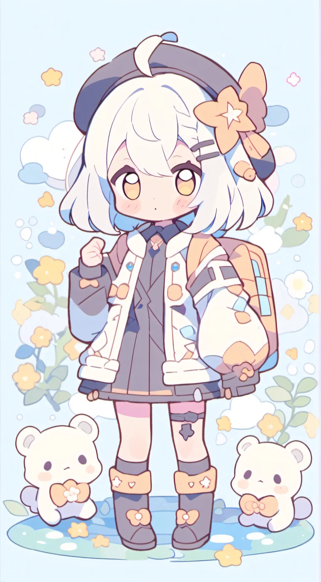 ai character: ep.22 6 giorno  background