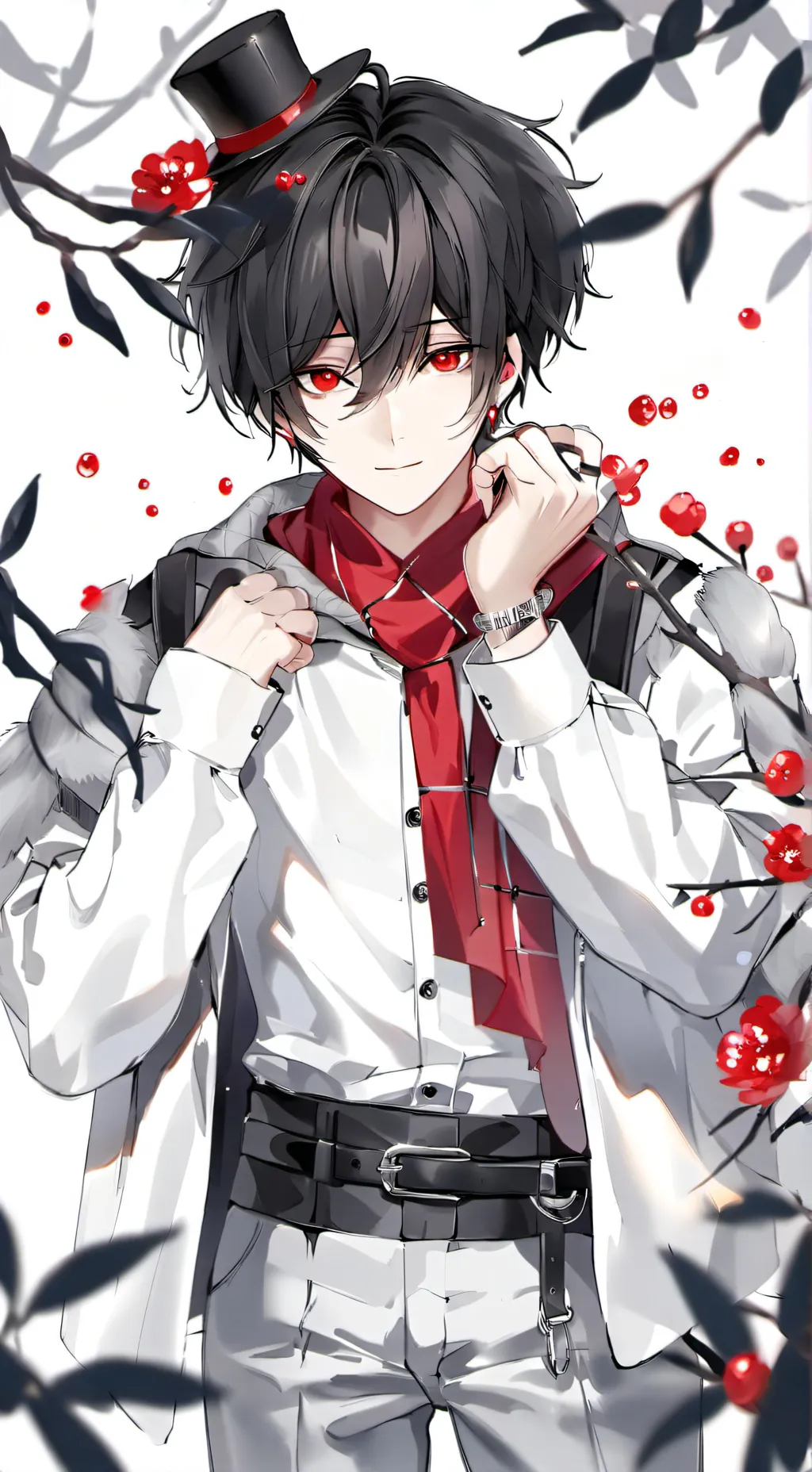 ai character: Anthony  background