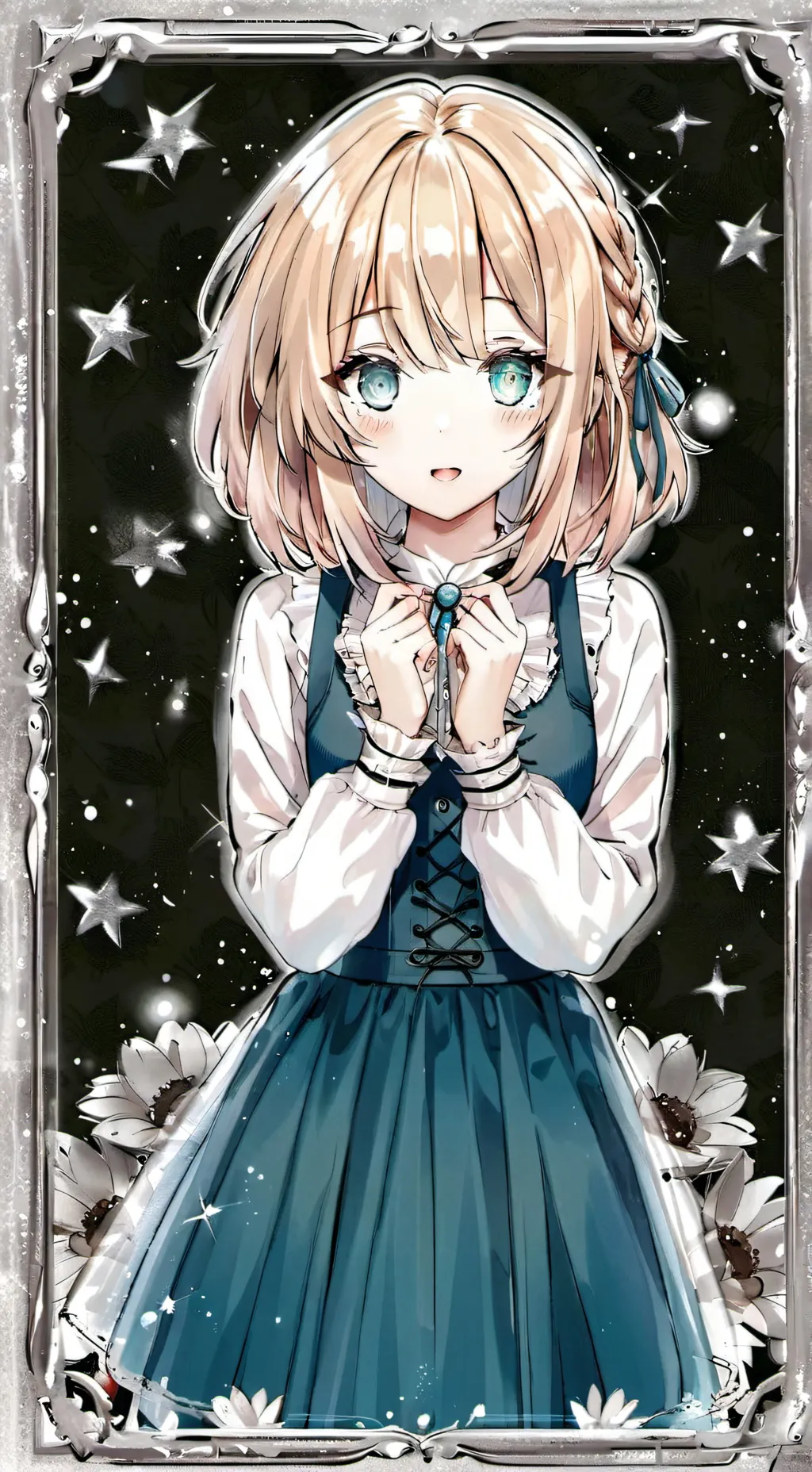 ai character: seu time em naruto background