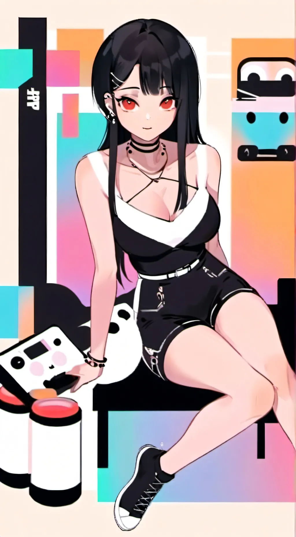 ai character: Mha class 1-A background