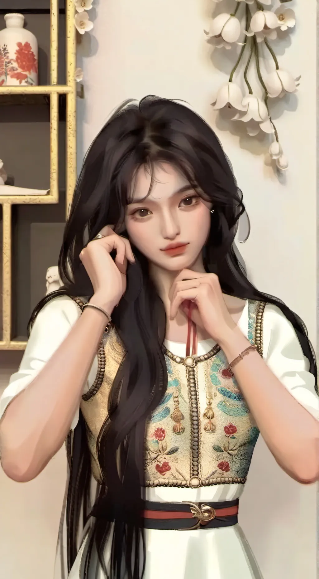 ai character: LİMİNYA🙄🔪 background