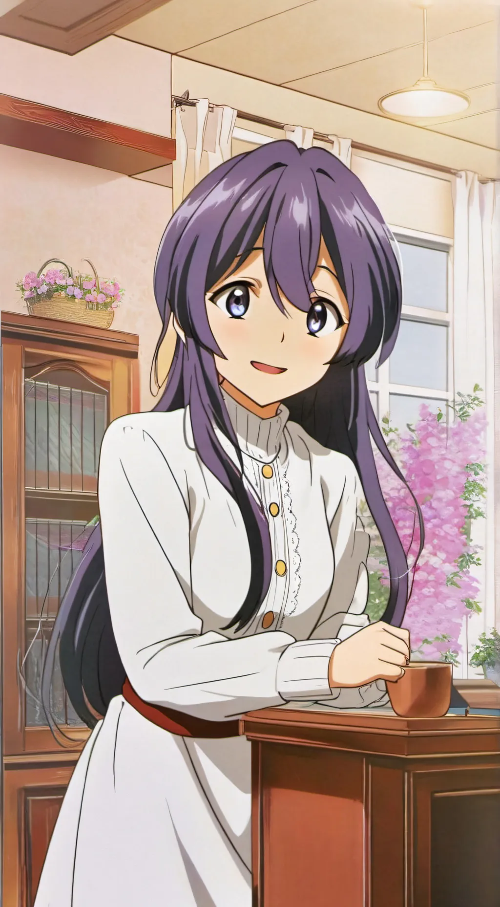 ai character: Имури  background