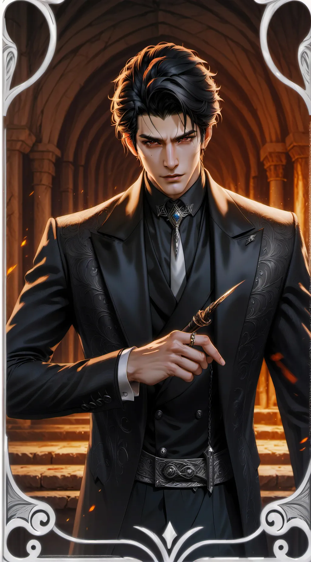 ai character: william background